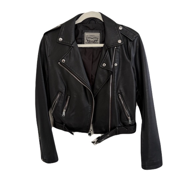 Levi's Jackets & Blazers - Levi's Women's Classic Black Leather Biker Jacket